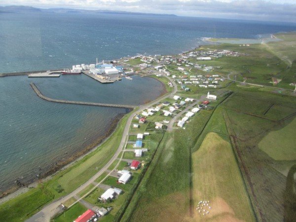 Skemmtilegar yfirlitsmyndir af Þórshöfn