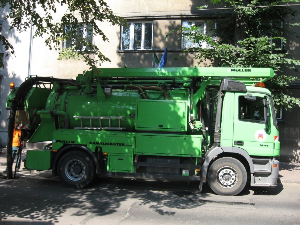 Holræsabíll á Þórshöfn