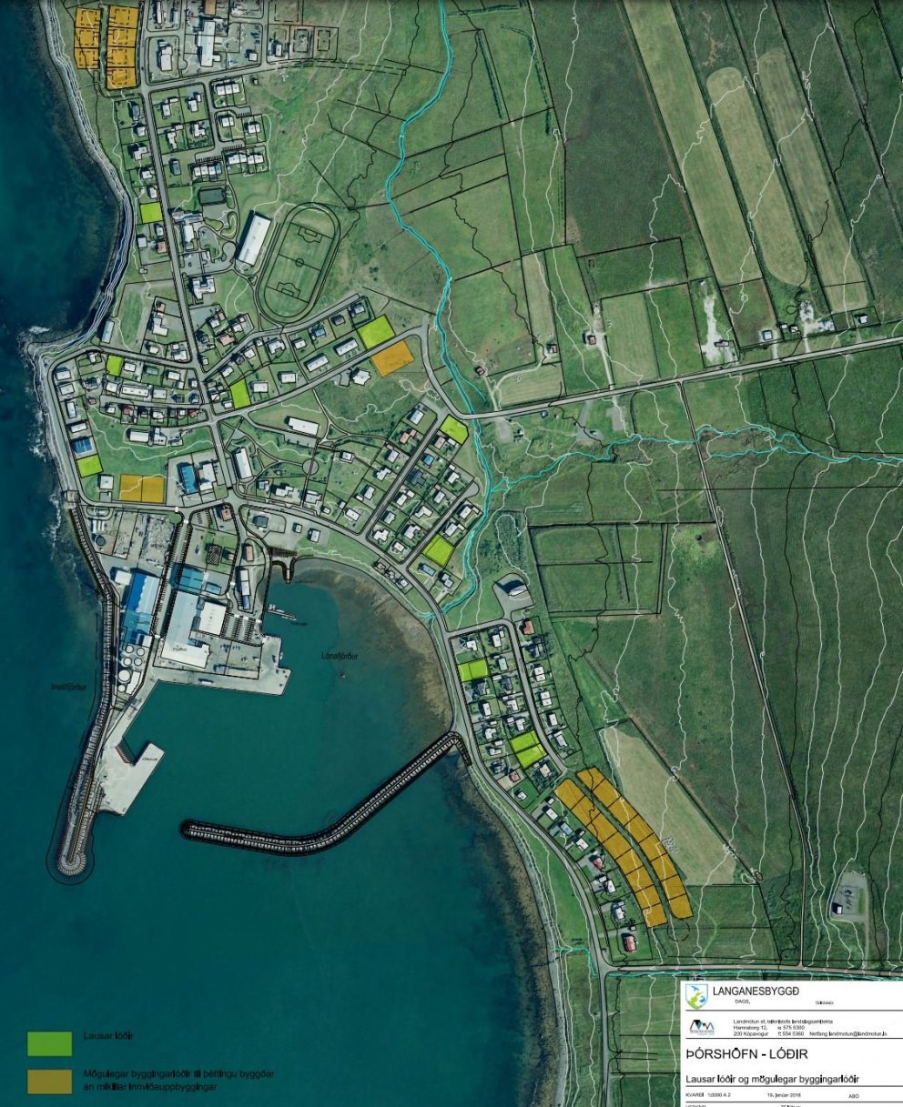 Lausar lóðir í Langanesbyggð