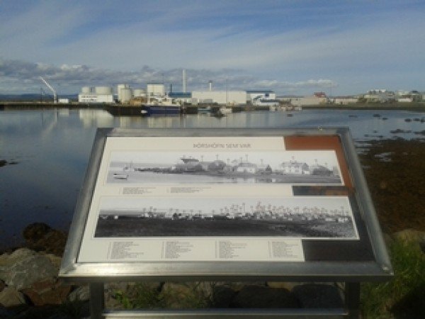 Söguslóðarskilti kynnt klukkan fjögur í dag