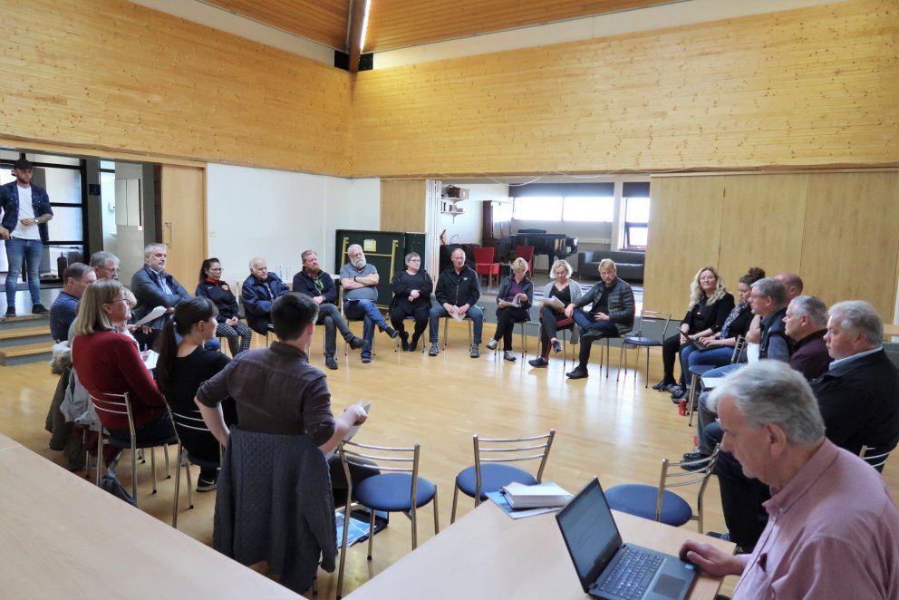 Íbúafundur á Bakkafirði og vígsla útsýnispalls