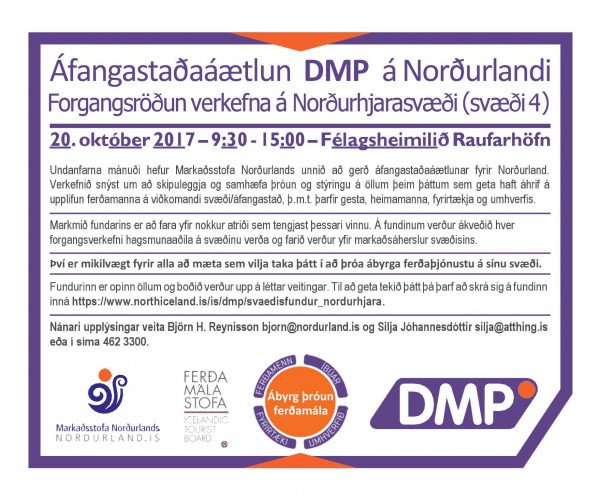 Ábyrg ferðaþjónusta - DMP áfangastaðaáætlun