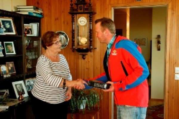 Góð gjöf til Björgunarsveitarinnar Hafliða