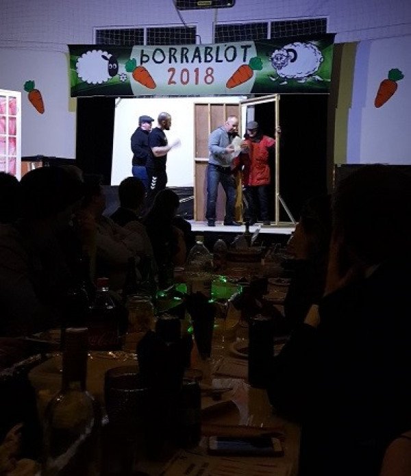 Skemmtilegt og fjölmennt þorrablót