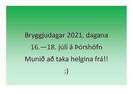 Endanleg dagskrá Bryggjudaga á Þórshöfn