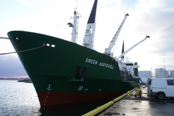 Árekstur við bryggjuna