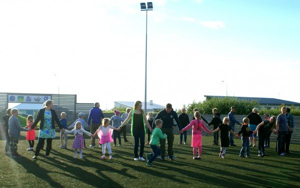 Hlaupið í skarðið á góðum degi