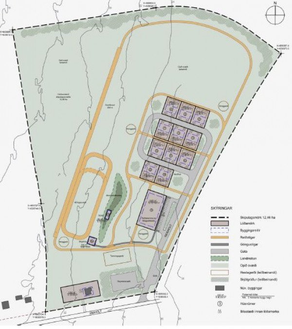 Hugmyndir að skipulagsbreytingum á Þórshöfn