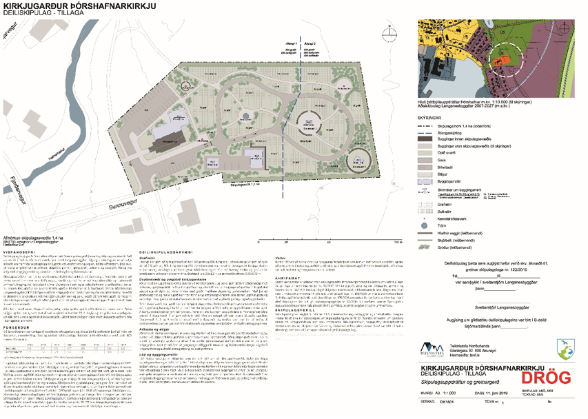 Kynning á deiliskipulagi – kirkjugarður Þórshafnarkirkju