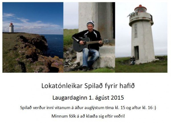 Lokatónleikar á morgun kl. 15 og kl. 16