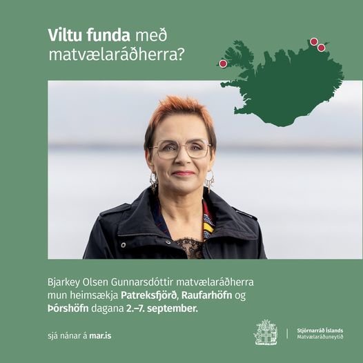 Viltu funda með matvælaráðherra?