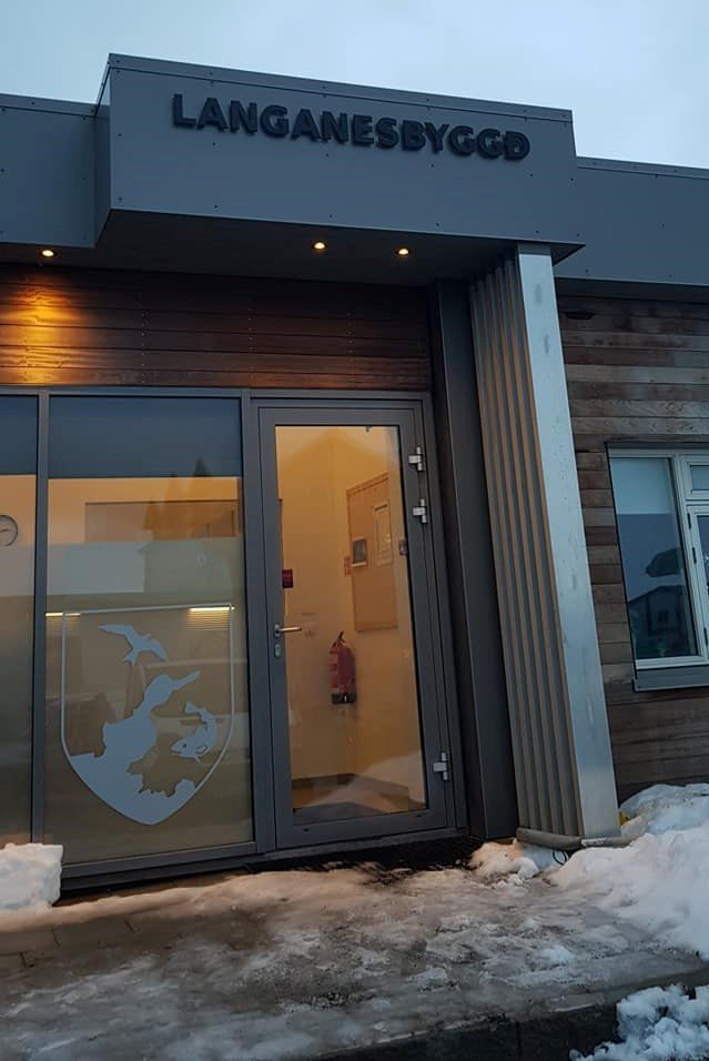 Skrifstofur Langanesbyggðar merktar