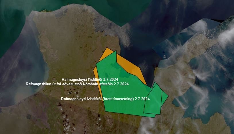 Rafmagnslaust verður í Þistilfirði - tilkynning frá Rarik