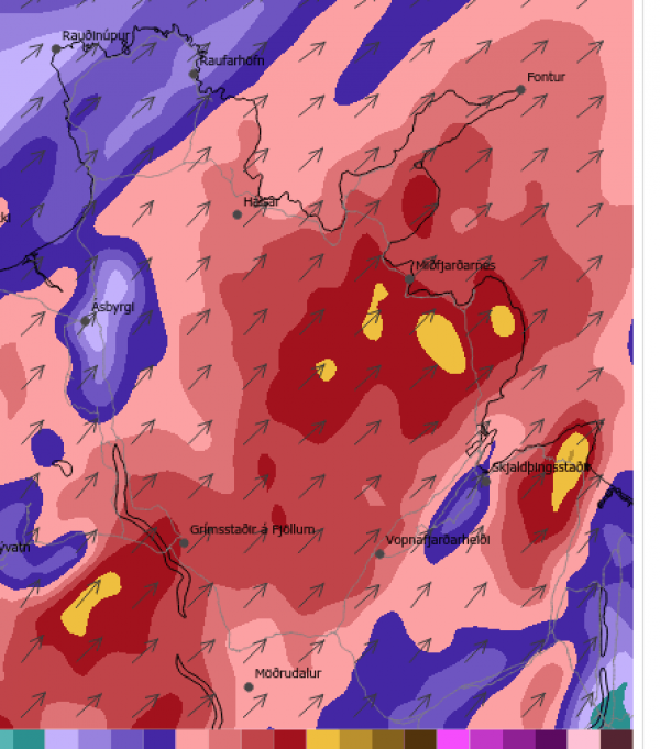 Ofsaveður í fyrramálið - gætið að lausamunum