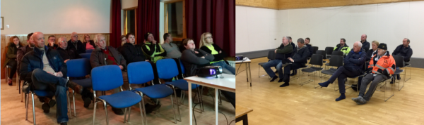 Frá íbúafundum (samsett mynd)