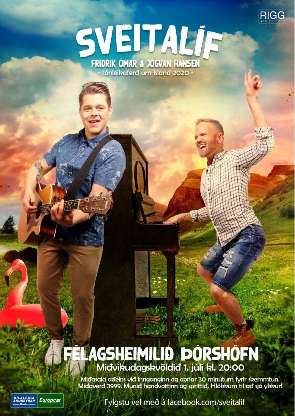 Sveitalíf - Friðrik Ómar og Jógvan Hansen