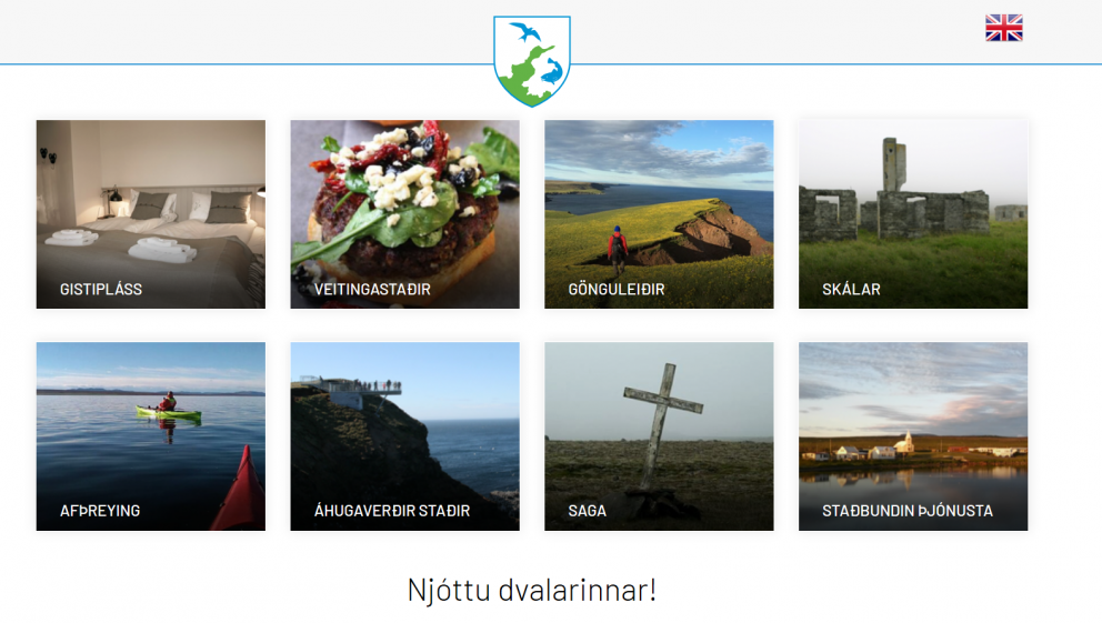 Nýr upplýsingarvefur, visitlanganes.is, kominn á netið.